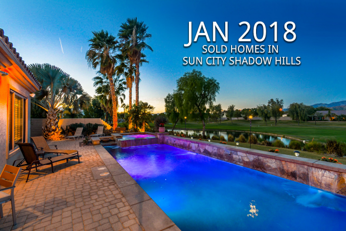 SCSH Sold Homes January
