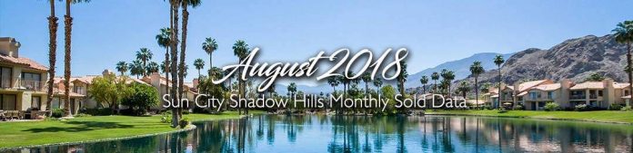 Monthly Sold Homes August 2018